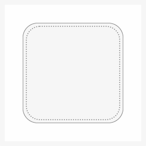 Custom Metallic Squircle Button With Clothing Magnet - Leather