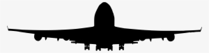 Medium Image - Plane Taking Off Silhouette