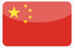 rounded rectangle flag - alternative chinese flag