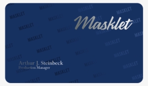 Silk Business Cards With Rounded Corners - Label