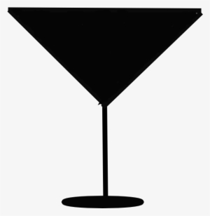 Margarita Clipart Bar Glass - Martini Glass Silhouette Vector