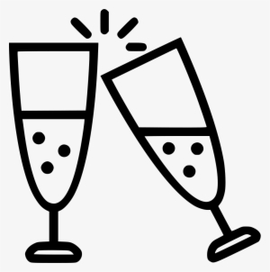 Champagne Glasses - - Champagne Glass Graphic Png