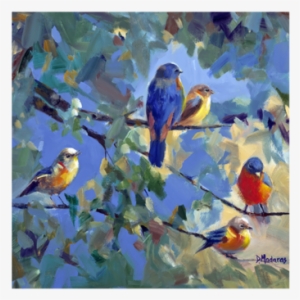 Five Birds Tucson Art - Madaras Gallery