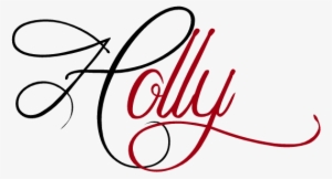 Holly-siggie - Holly In Fancy Writing
