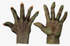 Horror Hands Zombie Evil Flesh - Paint On Latex Gloves