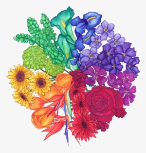 Flower Color Wheel Project