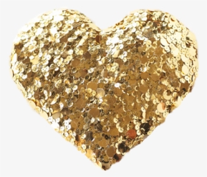 Backgrounds Beautiful, Sequins, V-371363309 - Gold Sequin Heart