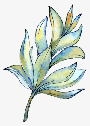 Hand Painted Fairy Grass Png Transparent In The Fairy - Watercolor Painting