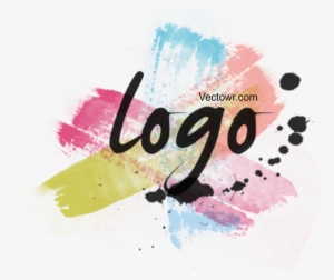 Watercolor Brush Effect Logo & Animation, - Calligraphy
