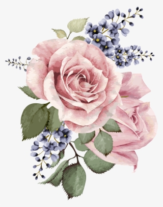 Thumbnail - Transparent Background Watercolor Flowers Png