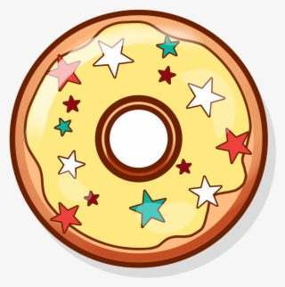 Doughnut Clipart Sugar Donut - Bakery And Sweets Icon Png