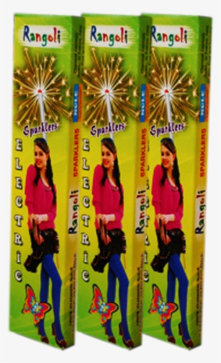 7 Cm Electric Sparklers - Sparklers Crackers Box Png
