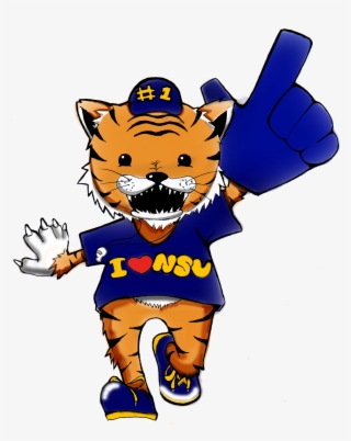 Tiger Bob [nsu Scuaa Mascot] - Cartoon