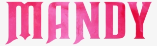 Mandy Final Poster Logo Transparent