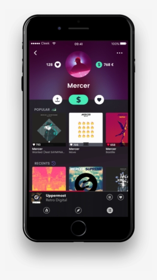 Spotify, Deezer Gratuitement - Smartphone