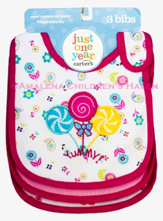 Carters 3in1 Baby Bib - Backpack