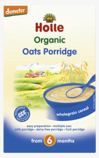 Holle Organic Oats Porridge 250g - Holle Organic Rolled Oats Porridge 250g