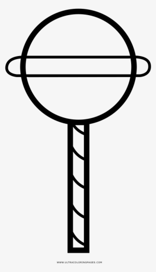 Sucker Coloring Page - Line Art