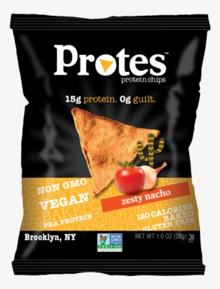 zesty nacho protein chips