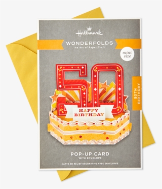Here's To You Mini Pop Up 50th Birthday - Poster