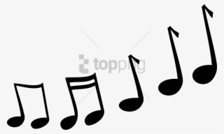 Free Png Music Notes Png Clipart Png Image With Transparent - Music Notes Cartoon