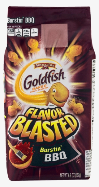 Pepperidge Farm Goldfish Burstin' Bbq Flavor Blasted - Flavor Blasted Goldfish