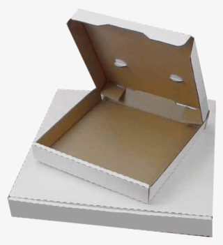 Box Corrugated Pizza Medium White Image - Pizza Box Net