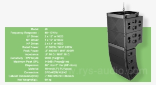 12 Inch Line Array Speaker Empty Box J8 J12 Array Line - Computer Case