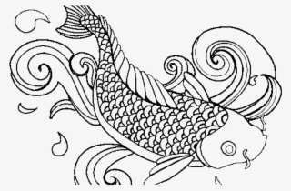 Download Coloring Pages Of Fish Goldfish And Various - Colouring For Adults Fish