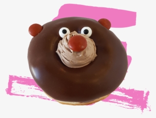 Chocolate Bear Donut - Chocolate