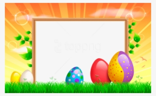 Free Png Download Transparent Easter Frame Png Images - Easter Frame Transparent
