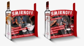 Table Tents - Smirnoff Vodka
