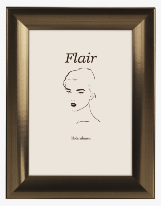 "flair 2" Wooden Frame, Bronze, 15 X 20 Cm - Picture Frame