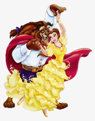 Disney Princess Images Belle Wallpaper And Background - Belle And The Beast Clipart