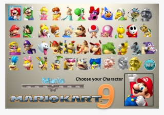 Mario Kart 9 Characters