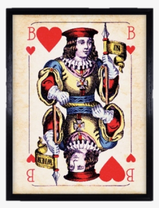 Cards Wall Art - Vintage Playing Cards Originating From Germany