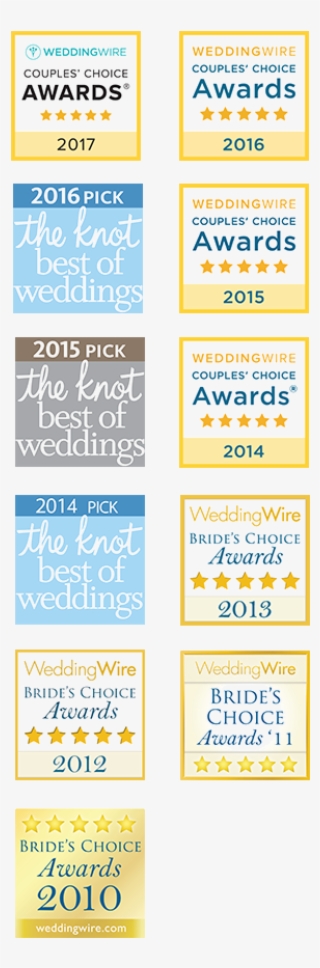 Awards & Press - Knot Best Of Weddings 2010