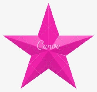 Vector Black And White Library Christmas Star Photos - Star Image Pink
