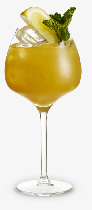Peach & Darjeeling Ice Tea - Rum Swizzle