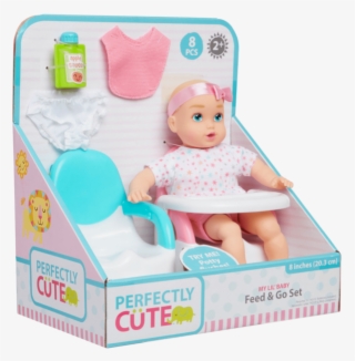 New****perfectly Cute My Lil' Baby Feed & Go 8" - Baby Toys