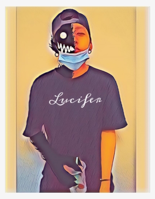 Lucifer Sticker - Illustration