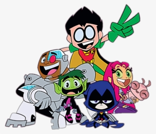 Teentitans Sticker - Cartoon Network Jóvenes Titanes En Acción