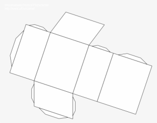 prisma quadrado obliquo - planificação de um paralelpipedo obliquo