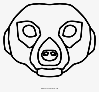 Meerkat Coloring Page