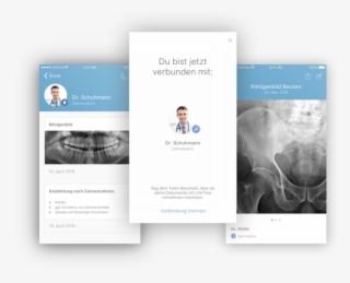 Exchange Data With Your Doctor - Graphic Design