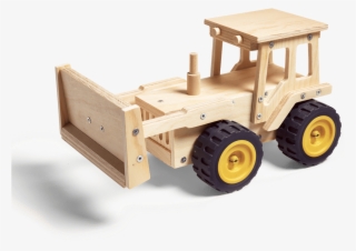 Bulldozer - Wooden Toy Tractor Kits