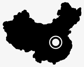 Png File Svg - Map Of China Orange