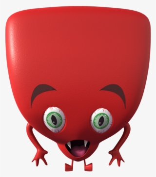Custom Shape Labels Monster Sal - Cartoon