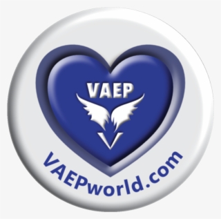 We Gave Out Hundreds Of Vaep Heart Button Pins - Emblem