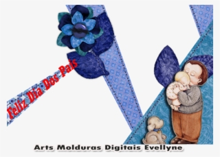 Arts Molduras Digitais Evellyne - Flower